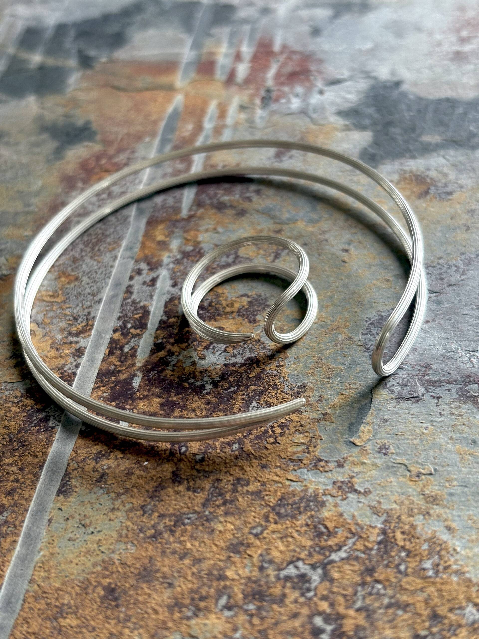 recycled silver handemade silver