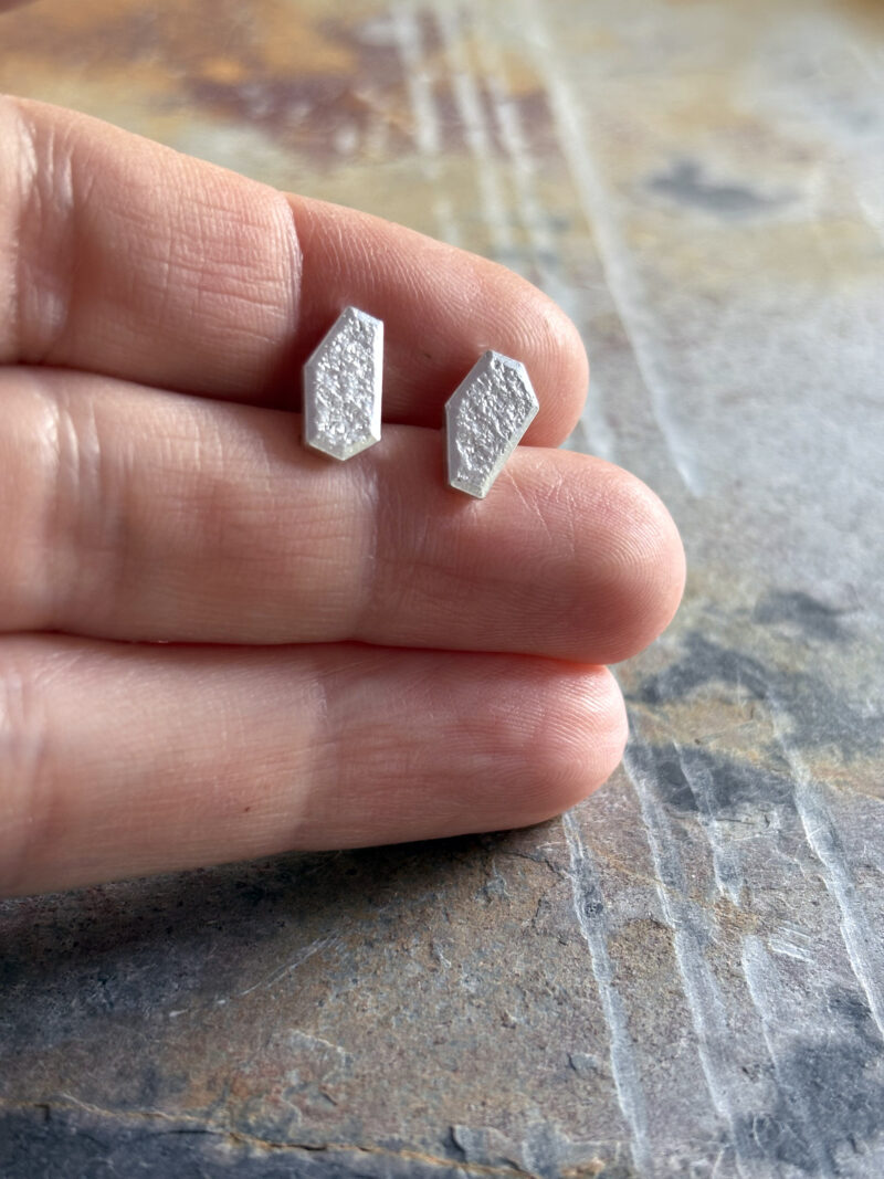 UNTAMED edge post earrings - Image 8