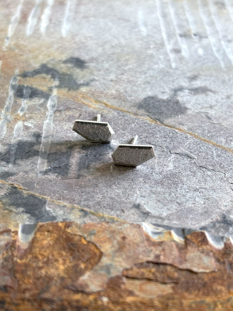UNTAMED edge post earrings - Image 6