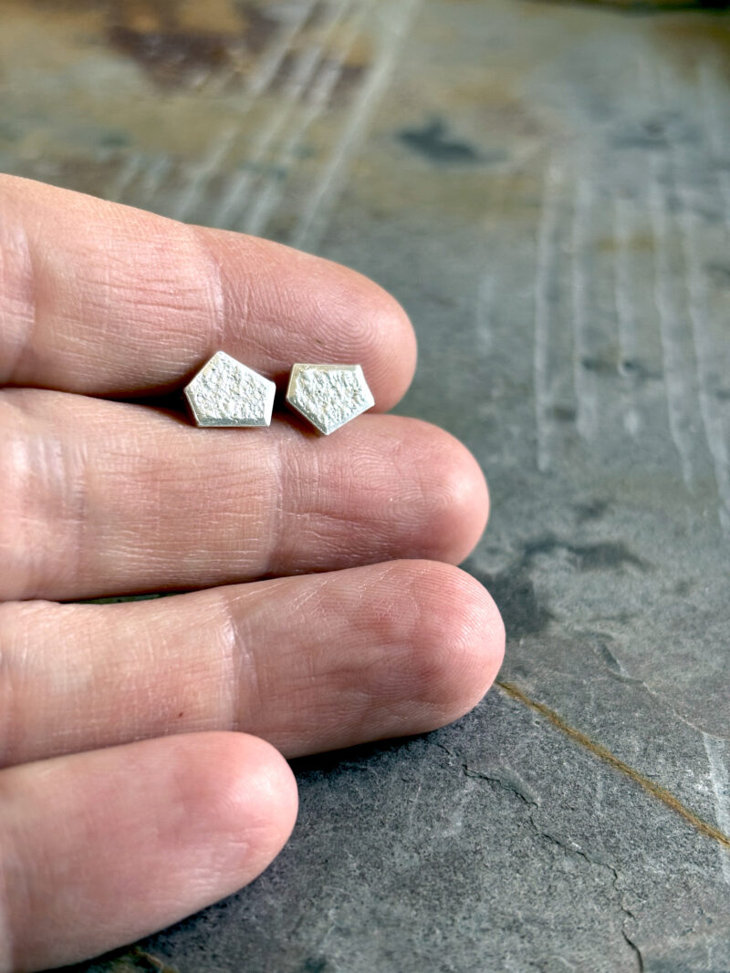 UNTAMED edge post earrings - Image 11